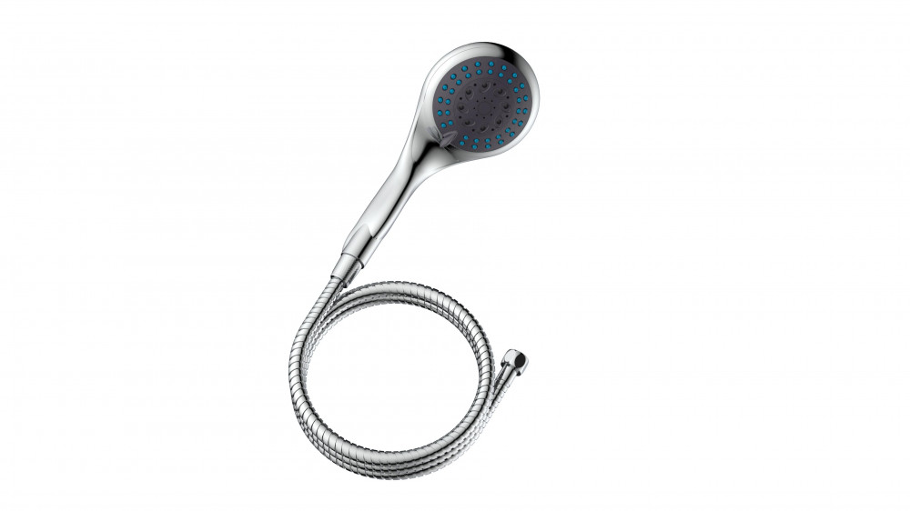 Handbrause-Set WELLY, Chrom