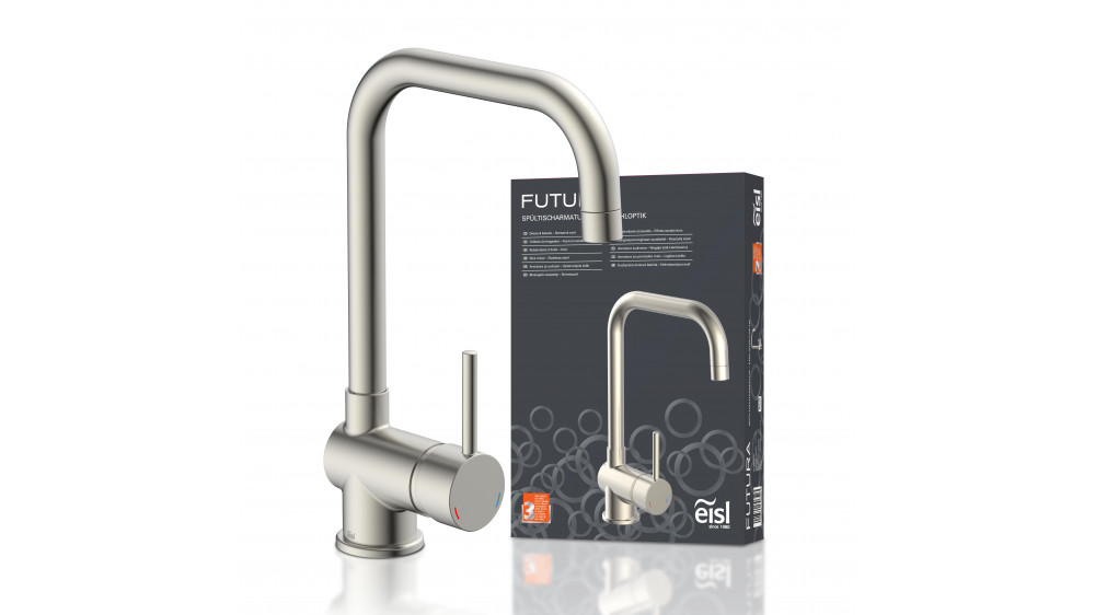 Spültischarmatur FUTURA, Nickel Spültischarmatur FUTURA, Nickel