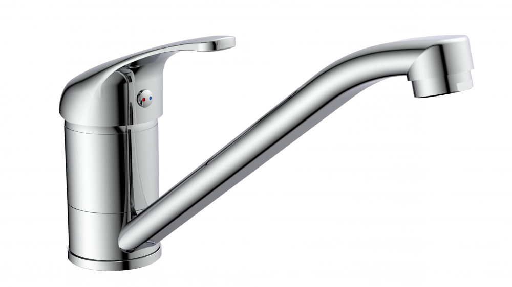 Spültischarmatur GRANDE VITA CLASSIC, Wasserhahn Küche Niederdruck, 360° schwenkbar, ideal für Doppelspülbecken, Chrom Spültischarmatur GRANDE VITA CLASSIC, Wasserhahn Küche Niederdruck, 360° schwenkbar, ideal für Doppelspülbecken, Chrom