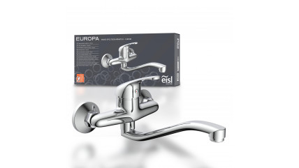 Wand-Spültischarmatur EUROPA, Chrom