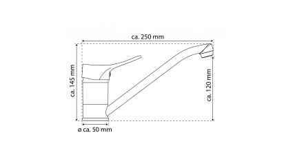 VERONA Spültischarmatur, Chrom